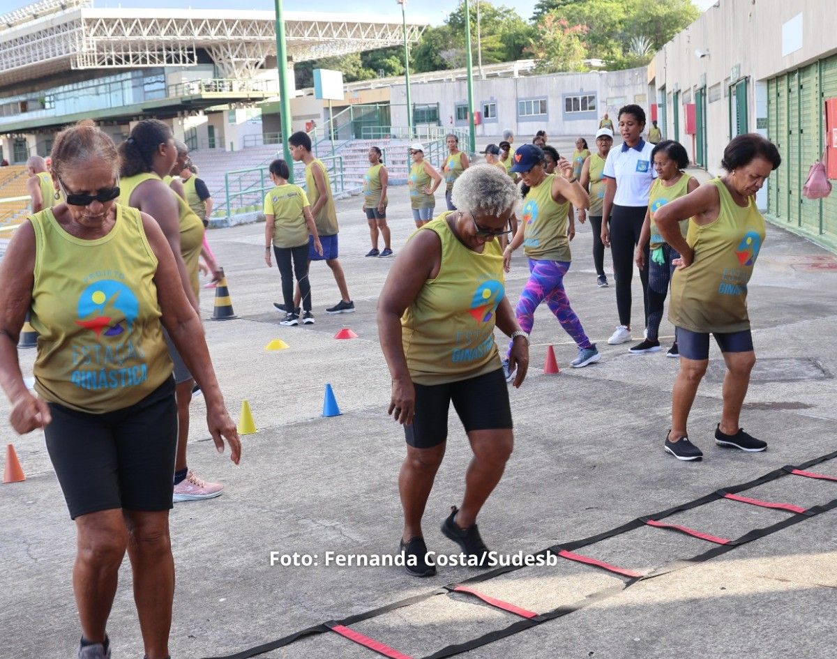 Projeto Estação Ginástica celebra Dia Mundial da Saúde com aulão especial
