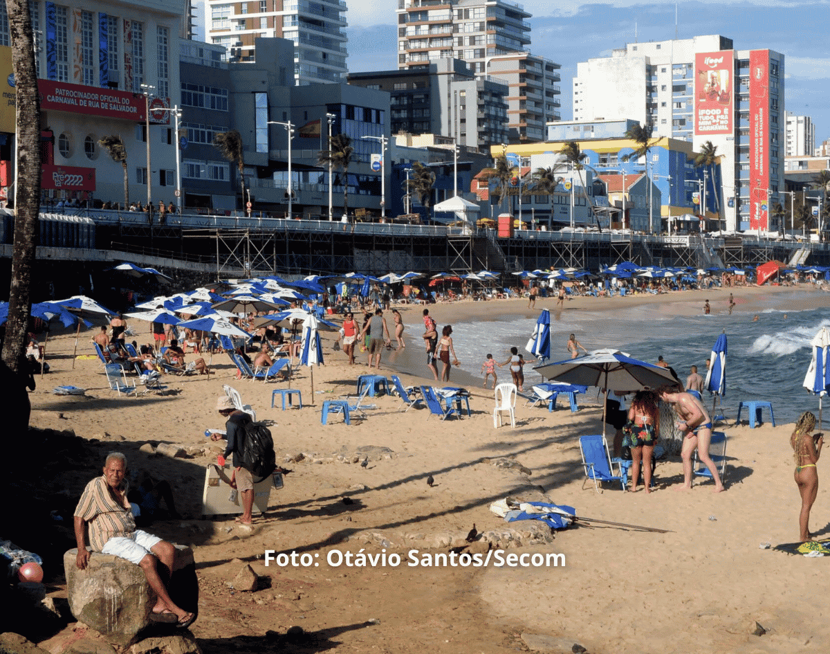 Salvamar reforça orientações para banho de mar seguro durante feriadão do Dia do Trabalhador em Salvador 