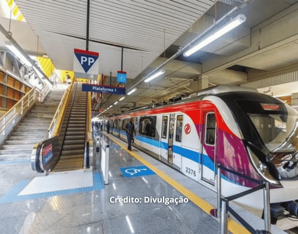 Metrô de Salvador funcionará de madrugada para corrida neste domingo 