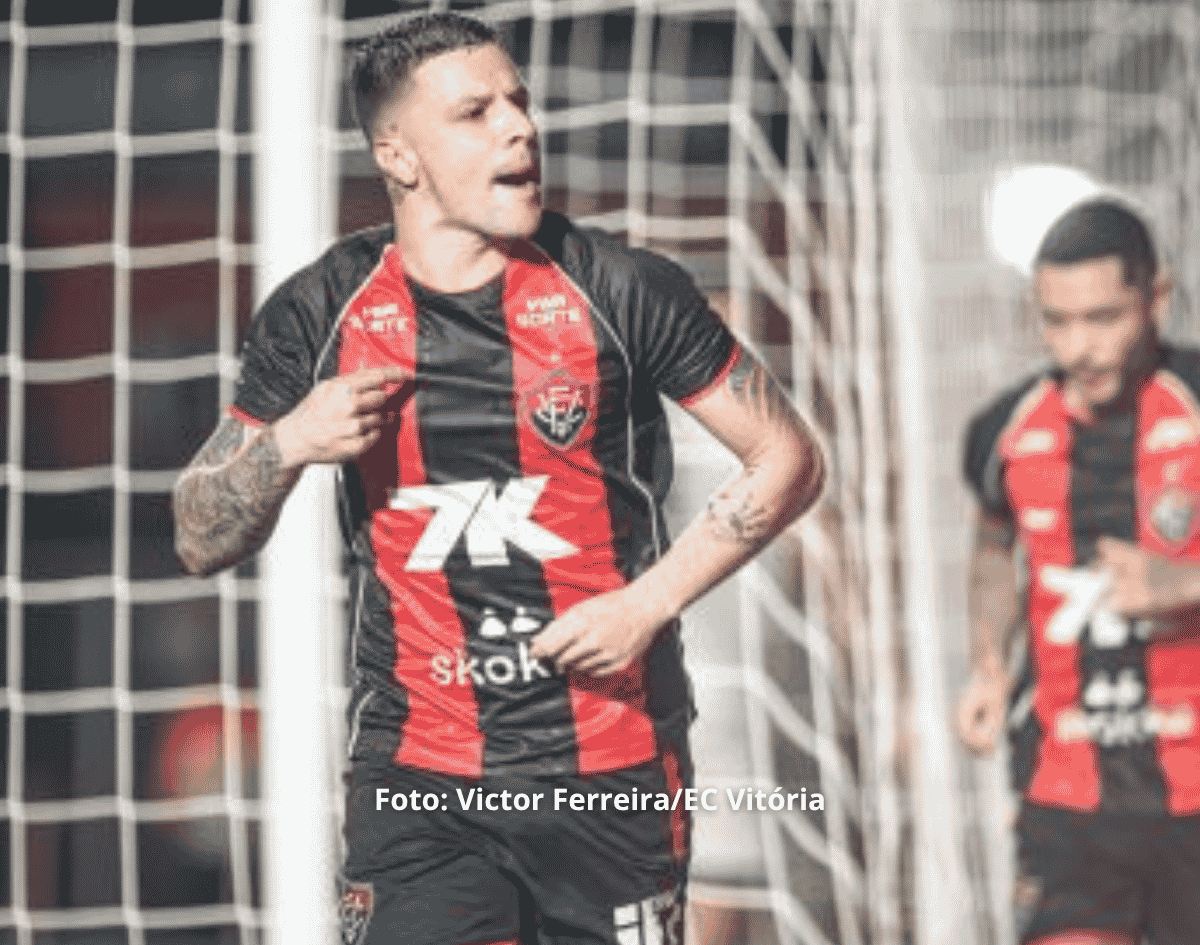 Vitória aproveita vantagem numérica, derrota o Ceará e garante vaga na semifinal da Copa do Nordeste