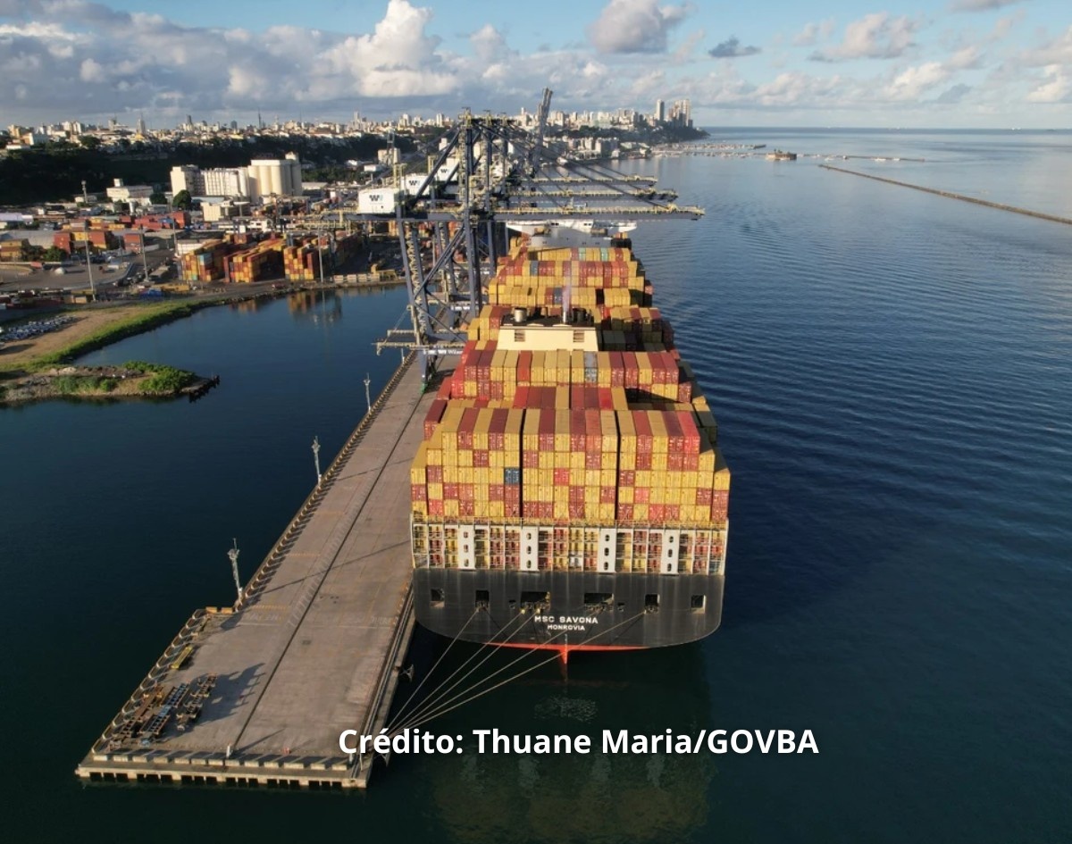 Bahia recebe 800 toneladas de materiais destinados à construção da Ponte Salvador-Itaparica