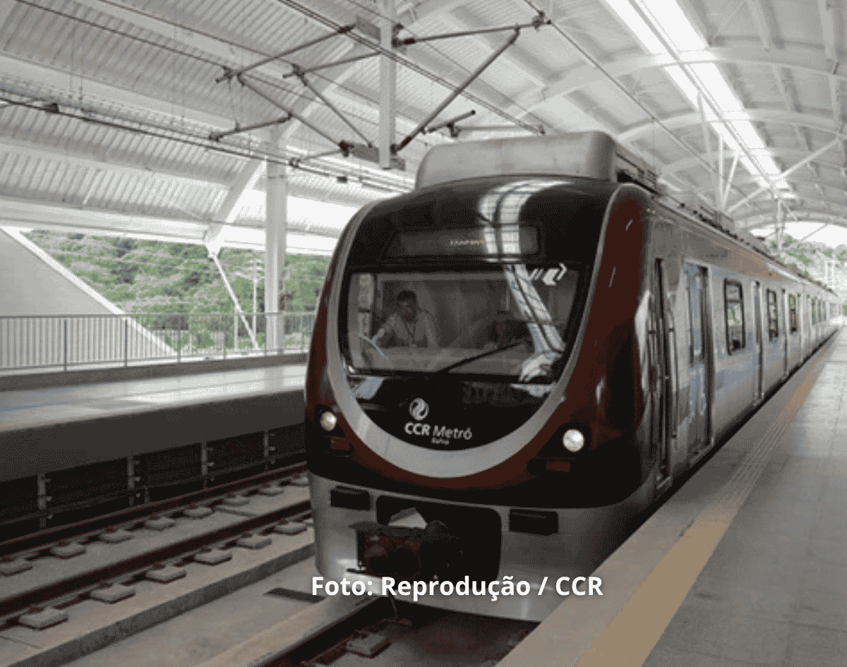 Metrô Bahia anuncia 40 oportunidades de emprego para candidatos com nível médio; saiba como participar