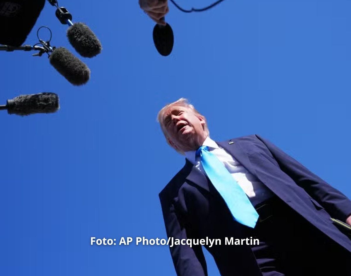 Donald Trump afirma que não aceitará cobrança de pedágio no Estreito de Ormuz e promete retirar urânio enriquecido do Irã 
