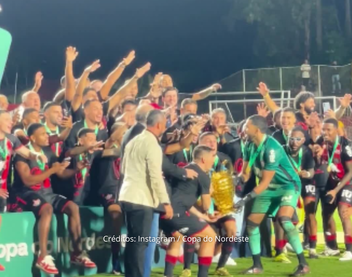 Vitória vence Fortaleza e é campeão da Copa do Nordeste 2026
