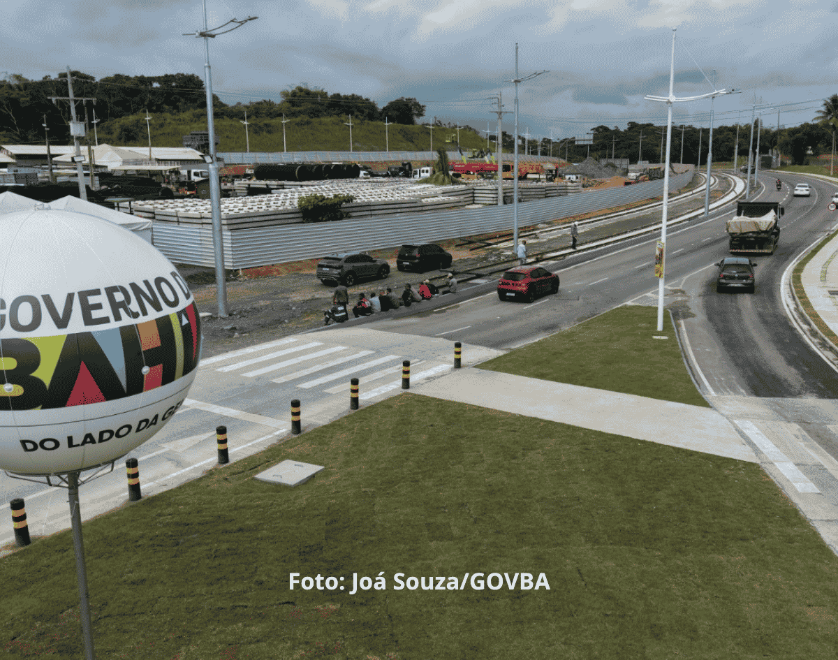 Duplicação da Estrada do Derba amplia mobilidade e integra Salvador ao futuro sistema do VLT 
