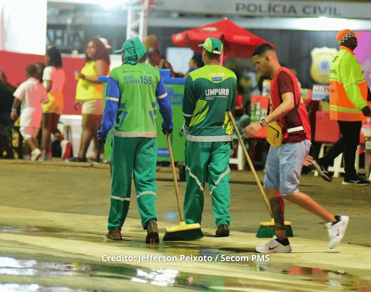 Coleta de lixo e serviços de limpeza urbana são interrompidos em Salvador 
