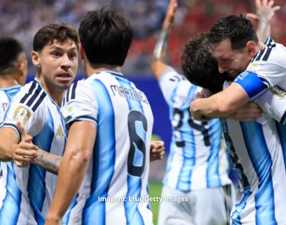Argentina reage com Messi, vira sobre o Egito e garante vaga nas quartas da Copa 