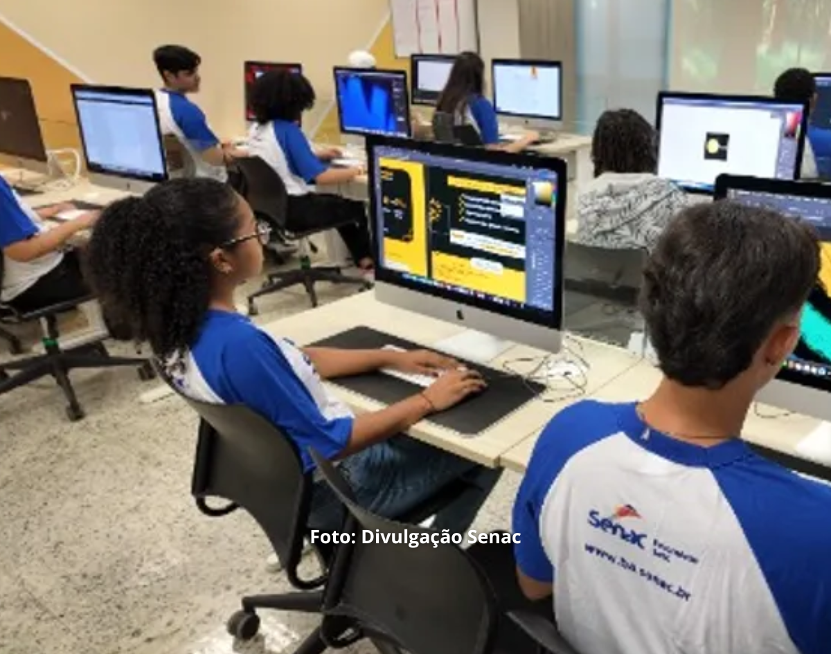 Senac oferece mais de mil vagas gratuitas em cursos técnicos na Bahia 