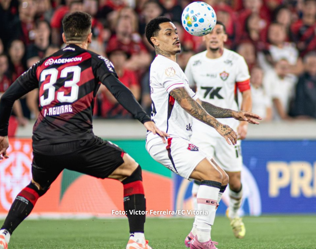 Vitória perde e precisa do apoio da torcida para buscar vaga nas quartas de final da Copa do Brasil 