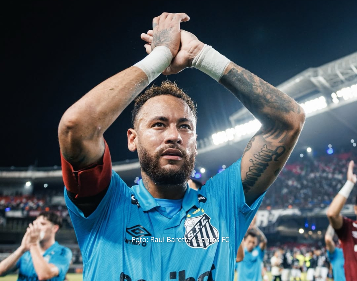 Neymar pode ser denunciado pelo STJD após confusão no duelo entre Remo e Santos 