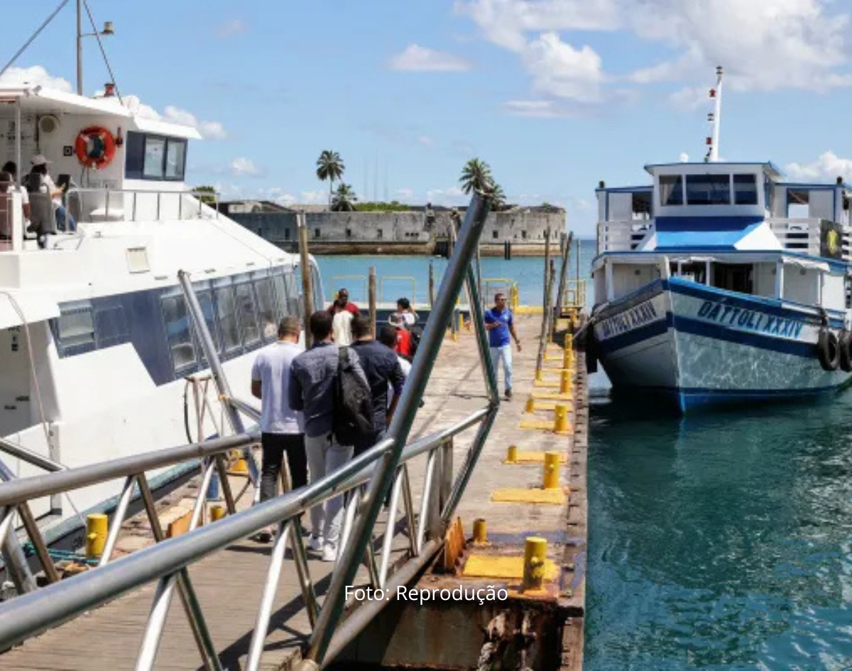 Travessia Salvador-Mar Grande é suspensa nesta segunda (17); veja situação das lanchinhas 