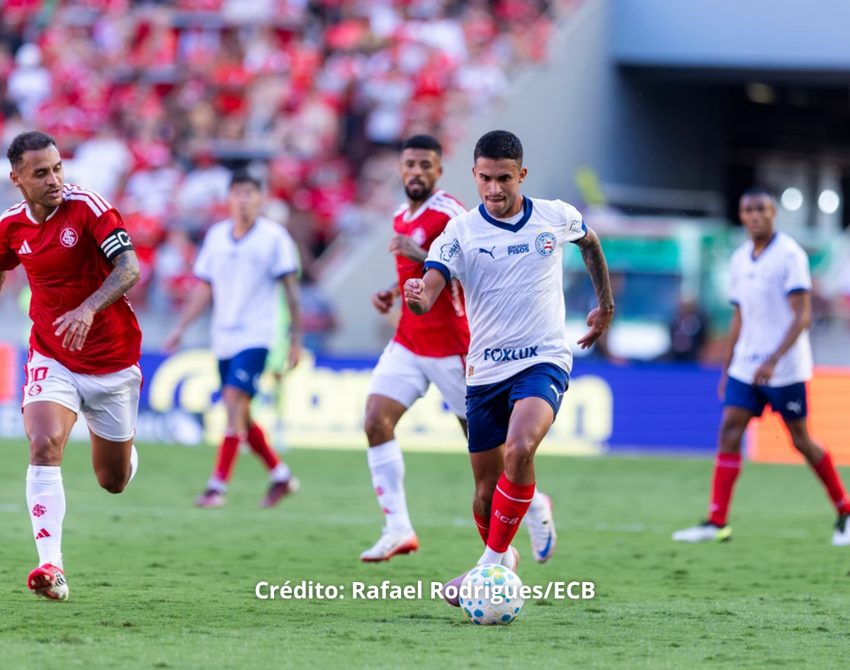 Bahia x Internacional: onde assistir, horário, prováveis escalações e arbitragem 