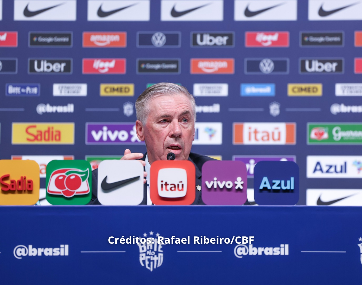 Ancelotti anuncia convocação para amistosos com Austrália e Índia