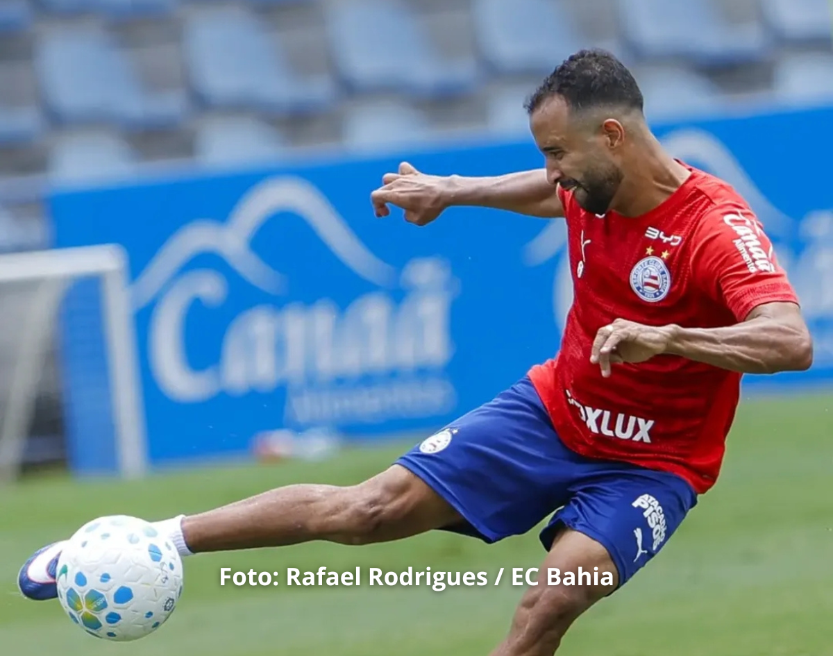 Bahia encerra preparação para duelo contra o Athletico 