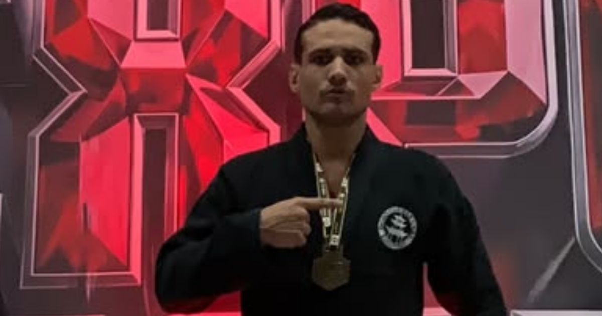 Morador de Castelo Branco, Matheus Figueiredo vence duelo de Jiu-Jitsu no Desafio do Rei com armlock