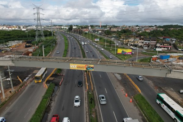 Volta ao trabalho tem reflexos das obras do VLT na BR-324 e trânsito lento em acessos de Castelo Branco