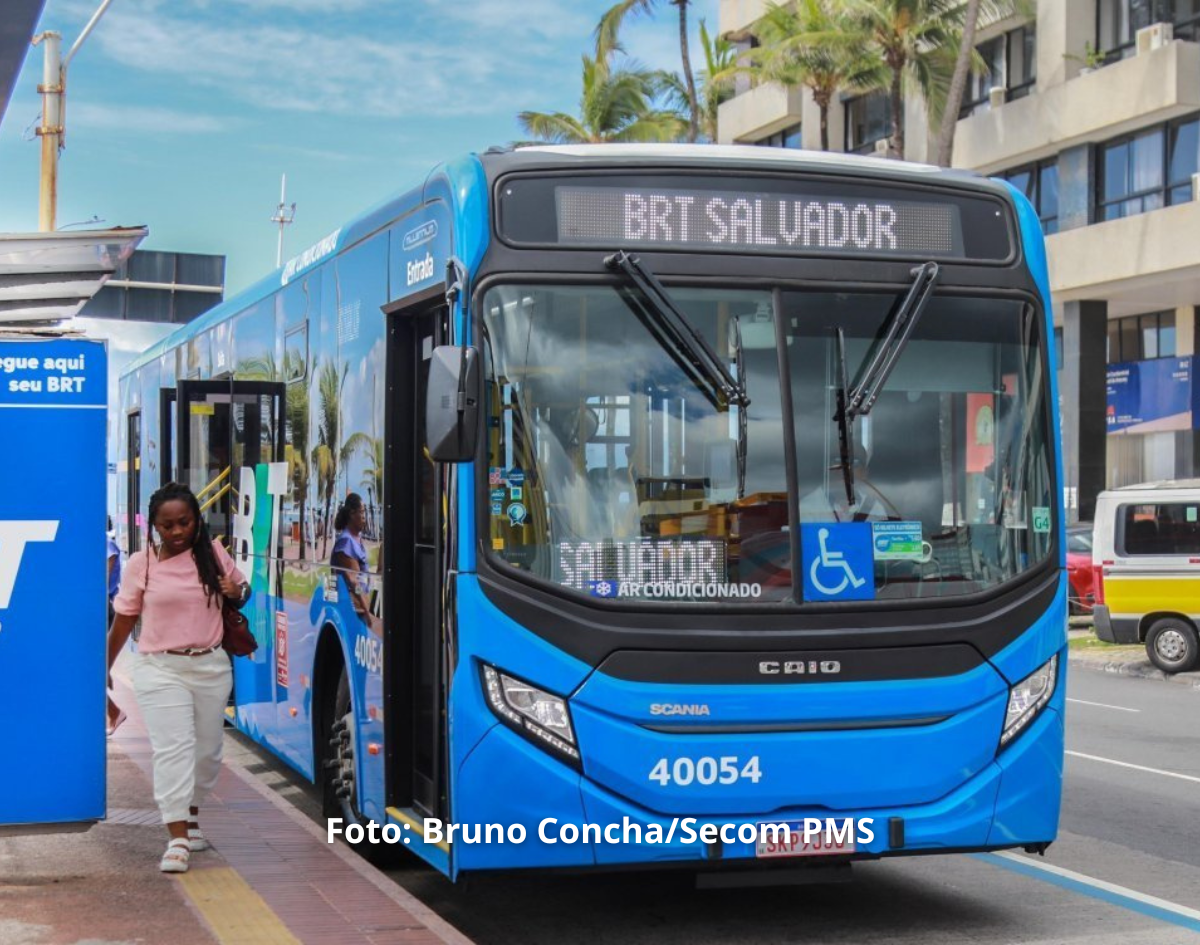 BRT Salvador amplia operação da linha B6 entre Lapa e Patamares 