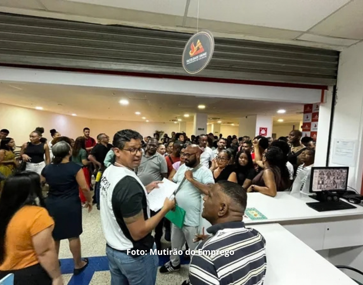 Mutirão do Emprego oferece 500 vagas nesta terça-feira em Salvador 