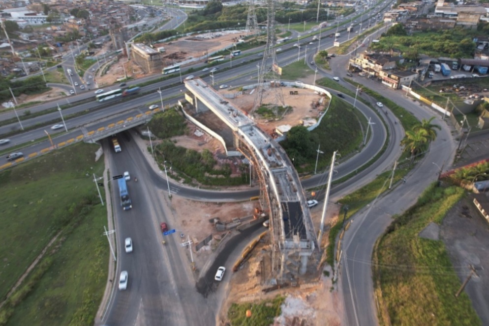 VLT de Salvador: CTB adia licitação de ampliação para dezembro; obras em Águas Claras seguem alterando acessos no Miolo