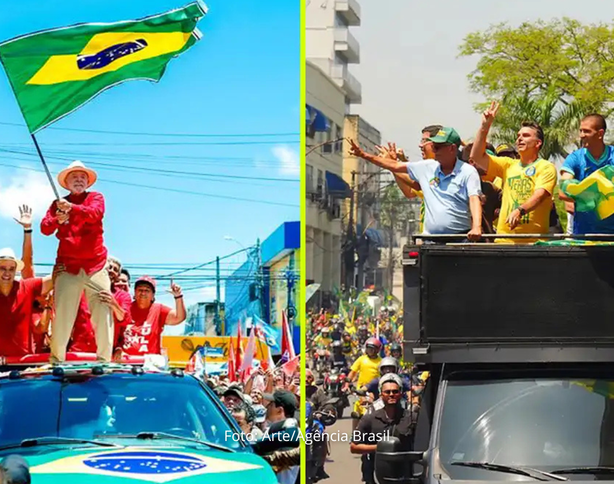 Lula faz comício em Natal e Flávio participa de moto-carreata no Rio 