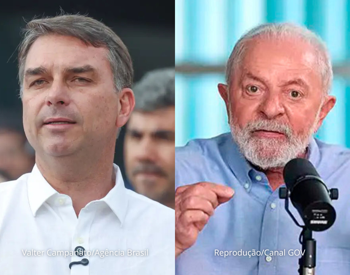 Flávio Bolsonaro e Lula se enfrentam pela primeira vez em debate no segundo turno 