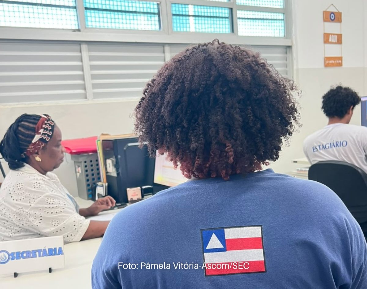 Estudantes da rede estadual da Bahia têm até 4 de novembro para atualizar cadastro escolar 