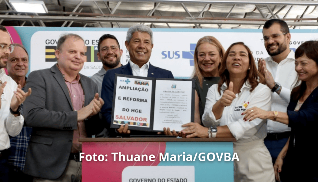 Governador Jerônimo autoriza obras de reforma e ampliação do Hospital Geral do Estado(HGE)