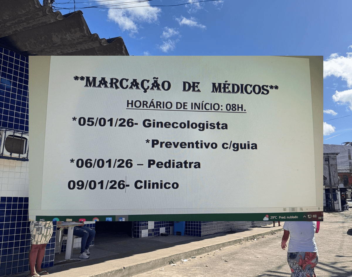 Posto Cecy de Andrade divulga cronograma para marcações de consultas em janeiro de 2026