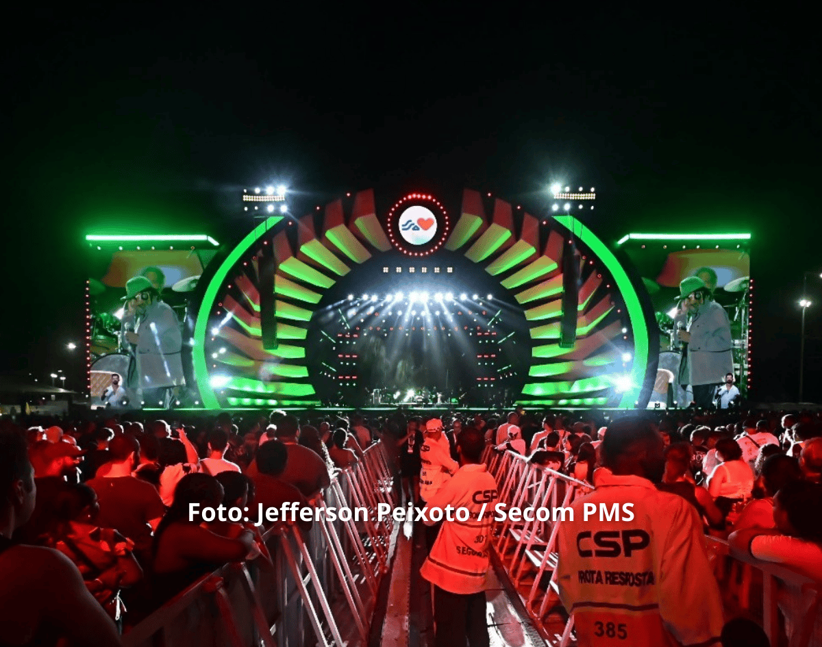 Segunda noite do Festival Virada Salvador 2026 mantém clima de tranquilidade e segurança