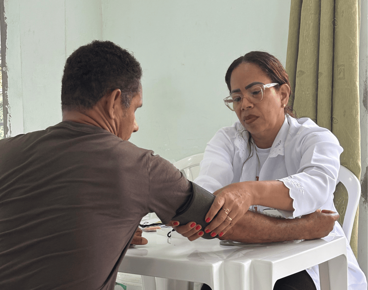 Ação Cuidadores leva assistência social e atendimento médico aos moradores de Castelo Branco neste sábado(7)