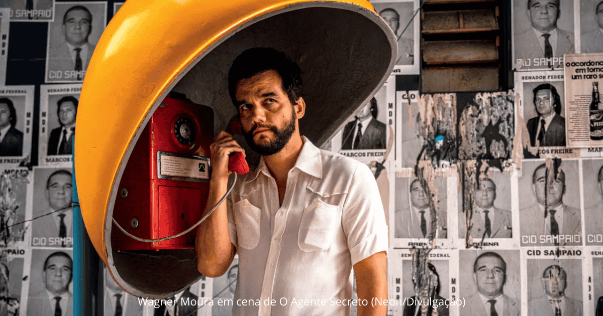Prepare a pipoca! Filme brasileiro “O Agente Secreto”, com Wagner Moura, estreia na Netflix neste sábado