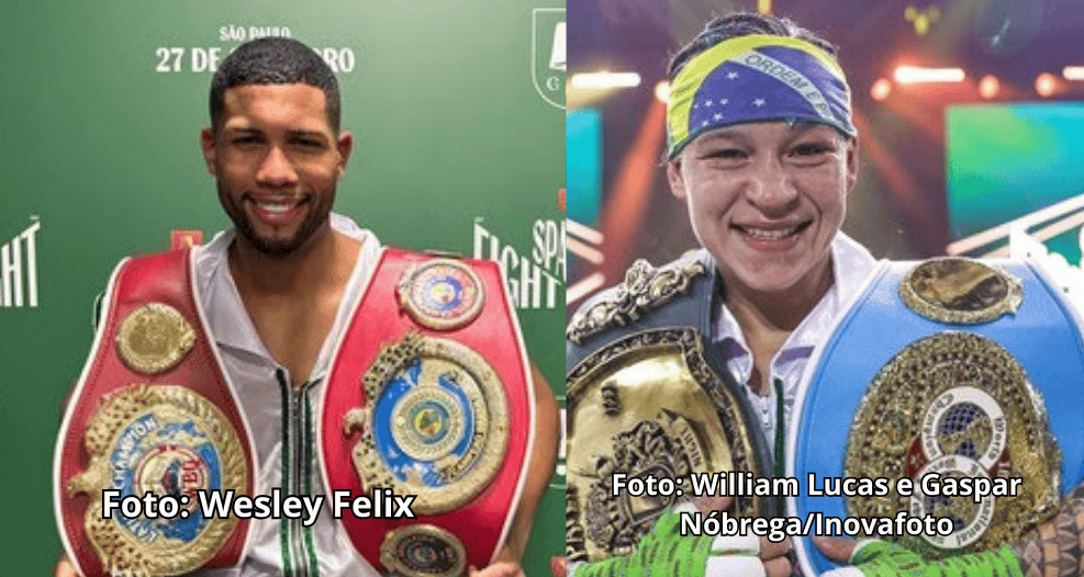 É da Bahia! Hebert Conceição e Bia Ferreira brilham no Spaten Fight Night e se sagram campeões